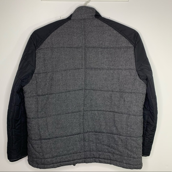 Marc Anthony XXL Black Wool Lined Jacket Coat - Picture 2 of 6